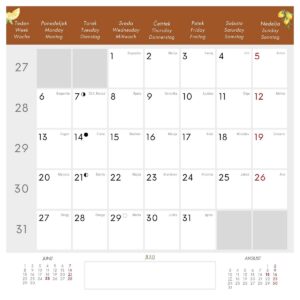 Koledar AKVAREL 2026