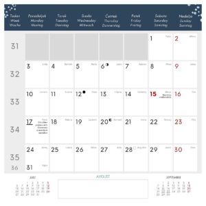 Koledar AKVAREL 2026