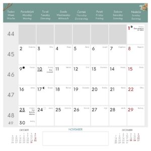 Koledar AKVAREL 2026