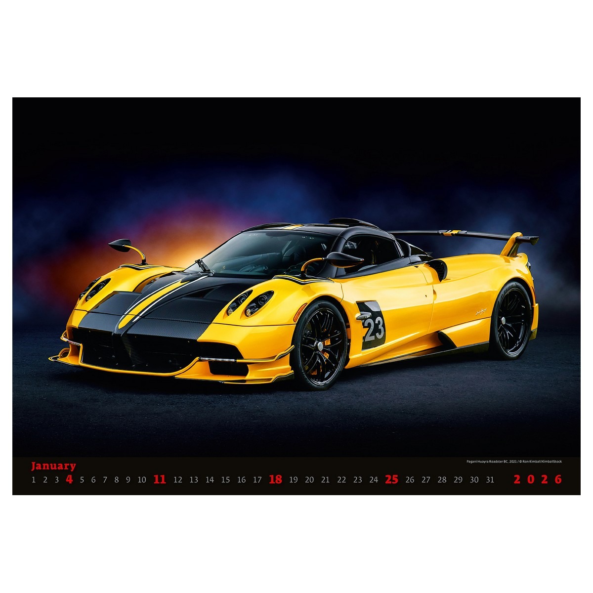 Koledar AVTOMOBILI 2026 Koledar AVTOMOBILI 2026 - slika 2