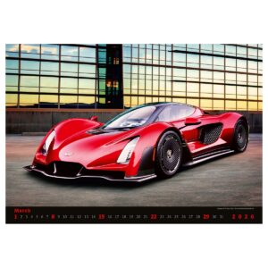 Koledar AVTOMOBILI 2026 Koledar AVTOMOBILI 2026