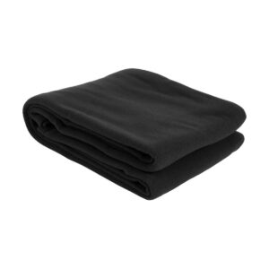 Odeja COMFY FLIS 180GR 120X150 CM ČRNA