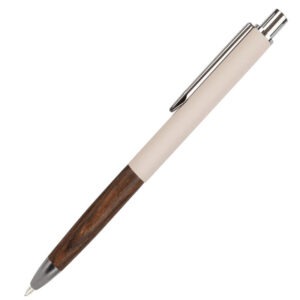 Svinčnik KEMIČNI ALU NOLA LES/RUBBER BELA