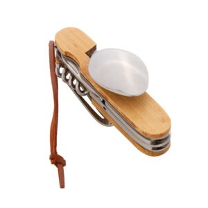 Nož VEČFUNKCIJSKI S PRIBOROM IZ BAMBUSA