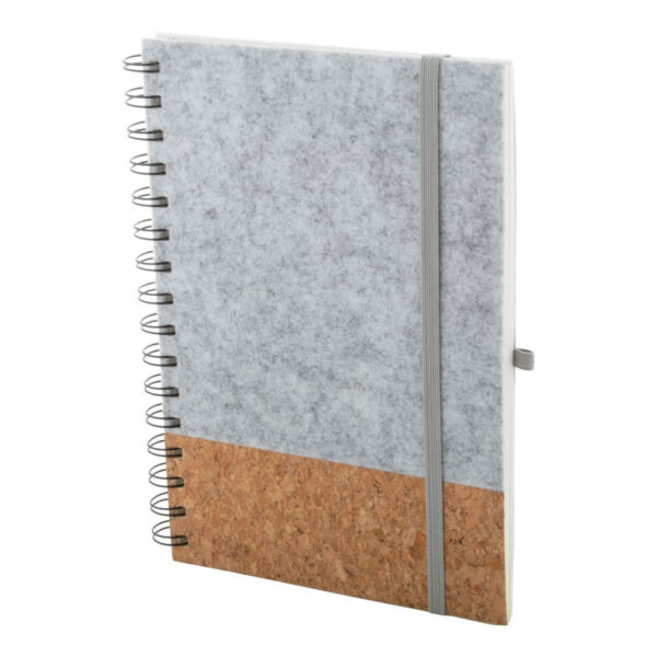 Beležka A5 ČRTE CORSENS IZ RECIKLIRANEGA MATERIALA