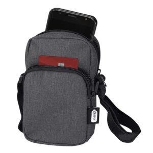 Torbica ČEZRAMNA RPET SIVA