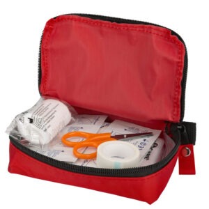 Set PRVE POMOČI V TORBICI RDEČA