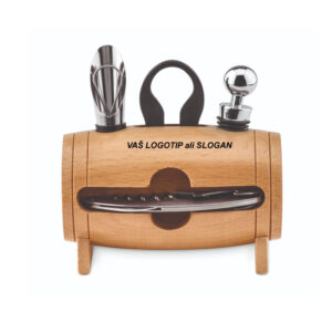 Set VINSKI BAMBUS STOJALO