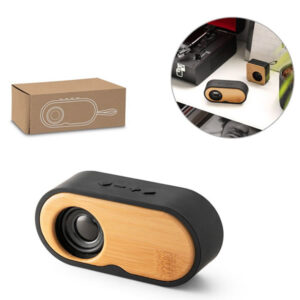 Zvočnik TILLY BLUETOOTH PRENOSNI BAMBUS