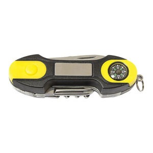 Nož ZLOŽLJIV 8-DELNI S KOMPASOM