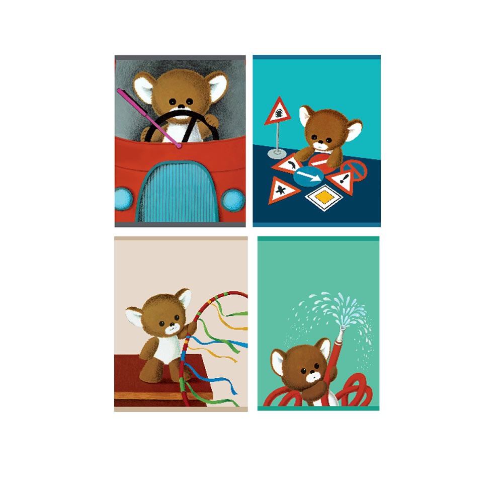 Zvezek A4 1MM ČRTE PIKI JAKOB Zvezek A4 1MM ČRTE PIKI JAKOB