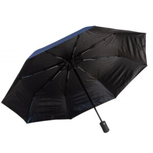 Dežnik ZLOŽ. ROBIN GUMI ROČAJ MODER