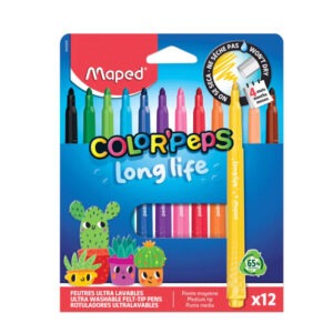 Flomastri MAPED LONG LIFE 12/1