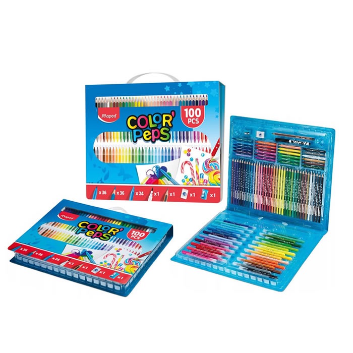 SET KREATIVNI MAPED ZA BARVANJE 100/1 SET KREATIVNI MAPED ZA BARVANJE 100/1 - slika 2