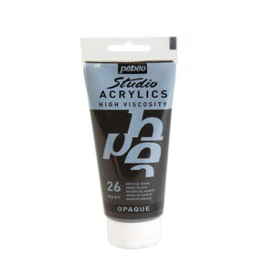 Barva AKRILNA PEBEO 100ML 026 ČRNA