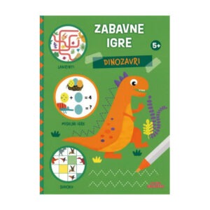 Knjiga ZABAVNE IGRE DINOZAVRI