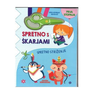 Knjiga SPRETNO S ŠKARJAMI, PRVA STOPNJA