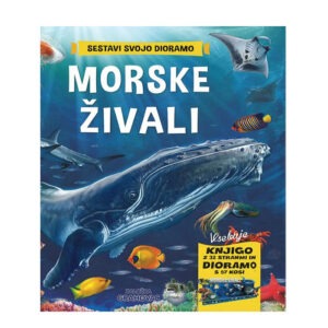 Knjiga SESTAVI SVOJO DIORAMO, MORSKE ŽIVALI