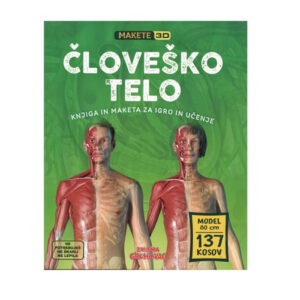 Knjiga MAKETA 3D, ČLOVEŠKO TELO