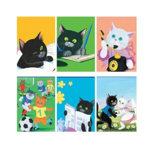 Zvezek A4 ČRTE 52/80GR MAČEK MURI