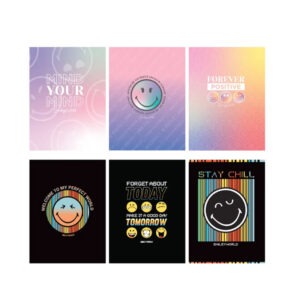 Zvezek A4 VISOKI KARO 52L SMILEY