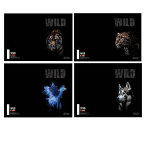 Zvezek A4 MALI KARO 80L TARGET ANIMAL WILD