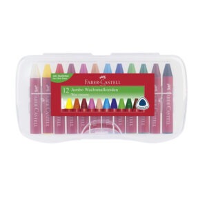 Voščenke FABER CASTELL JUMBO PVC 12/1