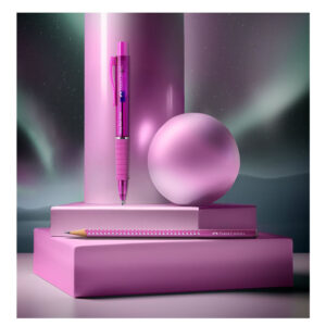 Svinčnik KEMIČNI FC POLY BALL EL.FUCHSIA