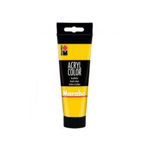 Barva AKRILNA MARABU 100ML RUMENA