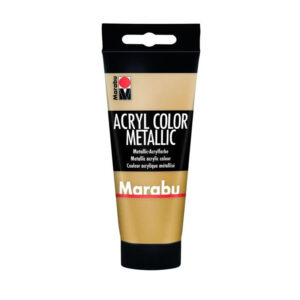 Barva AKRILNA MARABU 100ML 084 ZLATA