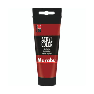 Barva AKRILNA MARABU 100ML RUBINASTO RDEČA