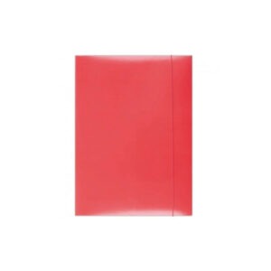 Mapa A4 KARTON Z ELASTIKO RDEČA