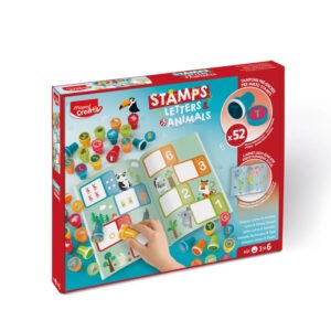 Set KREATIVNI MAPED ŠTAMPILJKE ABECEDA