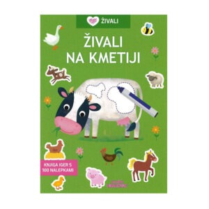 Knjiga IGER Z NALEPKAMI ŽIVALI NA KMETIJI