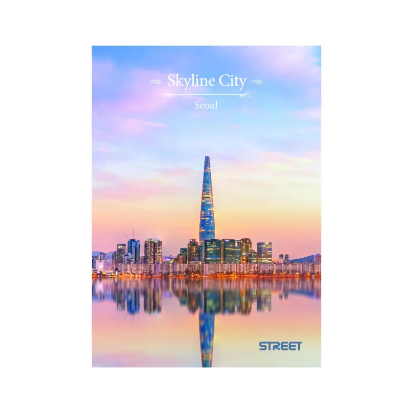 Zvezek A4 ČRTE SKYLINE CITY 80G/54L Zvezek A4 ČRTE SKYLINE CITY 80G/54L - slika 4