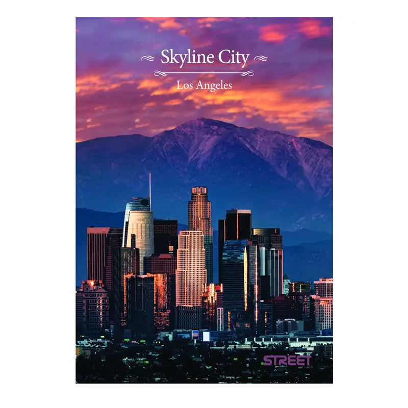 Zvezek A4 ČRTE SKYLINE CITY 80G/54L Zvezek A4 ČRTE SKYLINE CITY 80G/54L - slika 7