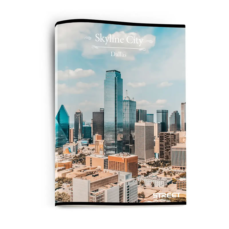 Zvezek A4 ČRTE SKYLINE CITY 80G/54L Zvezek A4 ČRTE SKYLINE CITY 80G/54L - slika 8