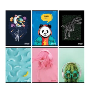 Zvezek A4 ČRTE STREET YOUNG