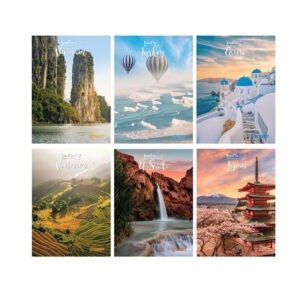 Zvezek A4 ČRTE STREET TRAVE TO 80G/54L