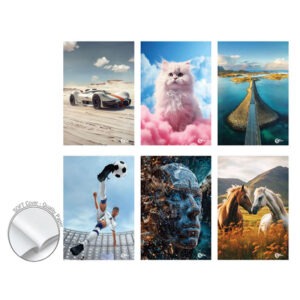 Zvezek A4 MALI KARO STREET S-LINE 52L