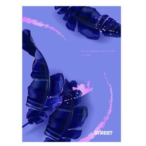 Zvezek A4 MALI KARO BOTANIC