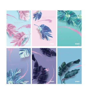 Zvezek A4 MALI KARO BOTANIC