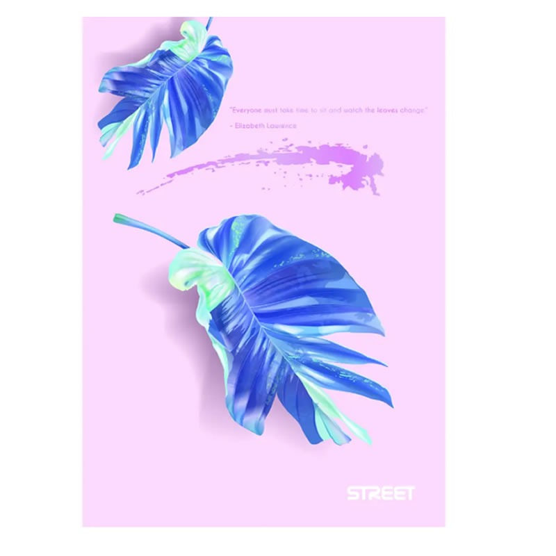 Zvezek A5 ČRTE STREET BOTANIC Zvezek A5 ČRTE STREET BOTANIC - slika 3