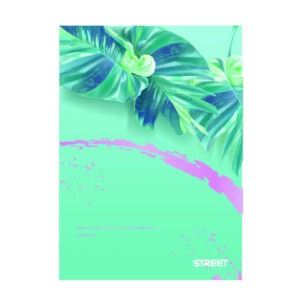 Zvezek A5 ČRTE STREET BOTANIC Zvezek A5 ČRTE STREET BOTANIC