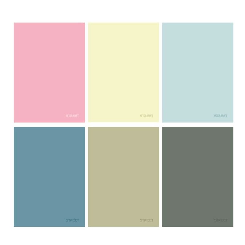 Zvezek A4 ČRTE COLOURS 80G/54L Zvezek A4 ČRTE COLOURS 80G/54L