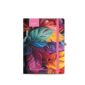 Notes Z ELASTIKO FLOWERS PETAL B5 96L