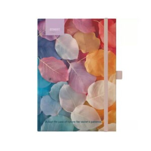 Notes A5 Z ELASTIKO FLOWERS MEDAW 96L