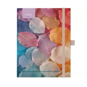 Notes B5 Z ELASTIKO FLOWERS MEDAW