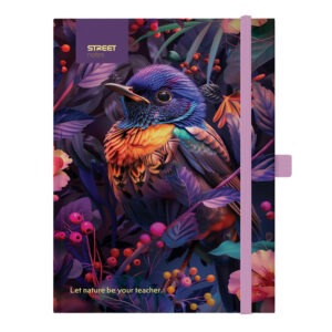 Notes A5 Z ELASTIKO ANIMALS BIRD 96 L
