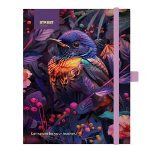 Notes B5 Z ELASTIKO ANIMALS BIRD 96L